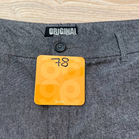 ☀️ Dive into Summer Style: Nicole Miller Blue Cotton Shorts! 100% Cotton - Picture 12 of 12